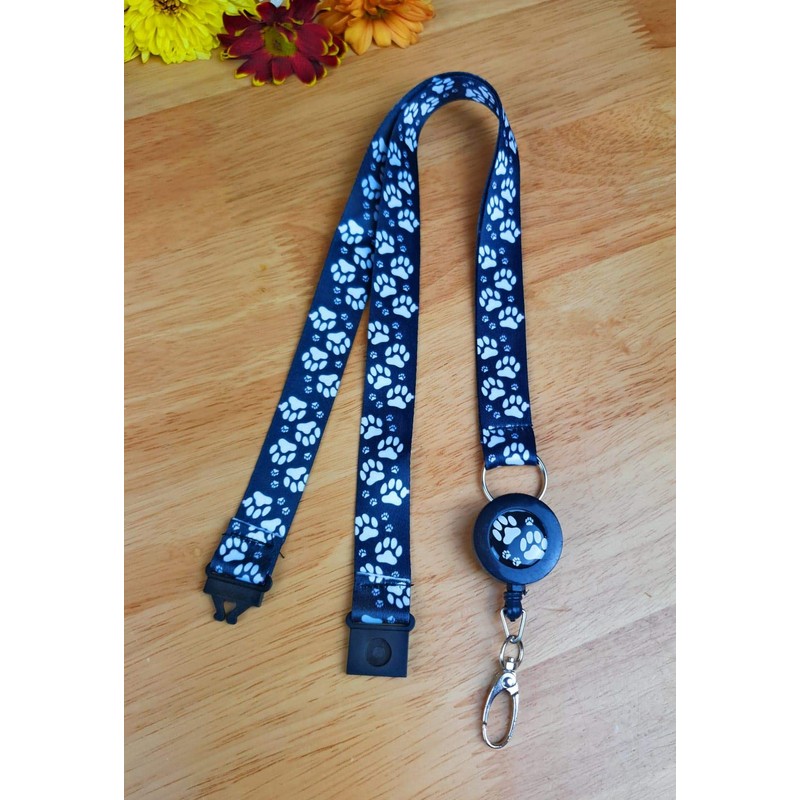 SpiriuS Retractable Reel Lanyard Neck Strap for id Card Badge