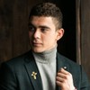 Pin Cross Gold-Plated 2 x 1.5 cm, Christian Jewellery for