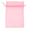 ATCG 100pcs 3x4 Inches Drawstring Organza Pouches Wedding Party Favor