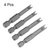 sourcing map 4 Pcs Magnetic U4 U6 U8 U10 Tip