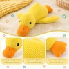 Efuwfugc 1 Count Duck Dog Toy, Duck Plush Dog Toy