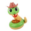 Electric Rattlesnake Toy Plastic Tricky Scary Rattlesnake Prank Toy Induction