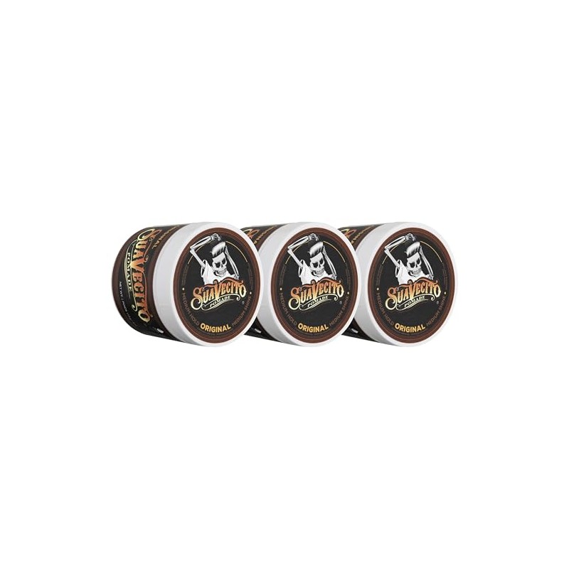 Suavecito Pomade Original Hold, 3 Pack