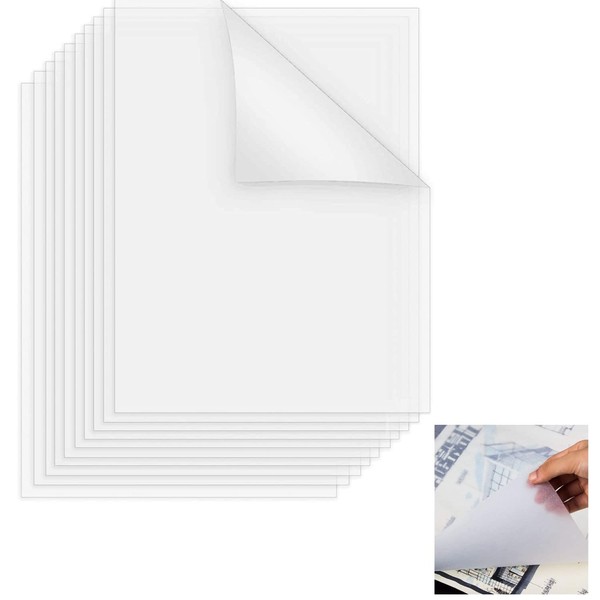 Akalimo 250 Sheets Tracing Paper Carbon Paper White Clear Paper