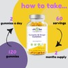 High Strength Turmeric & Ginger Gummies – 120 Orange Flavour