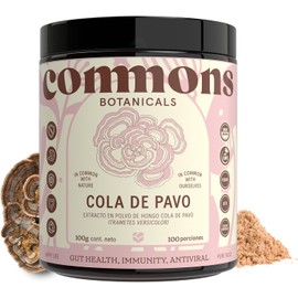 COMMONS Hongos Adaptógenos Hongo Cola de Pavo Extracto en Polvo
