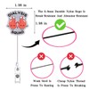Dialysis Squad Kidney Badge Reel Retractable Accessories for Work Urine