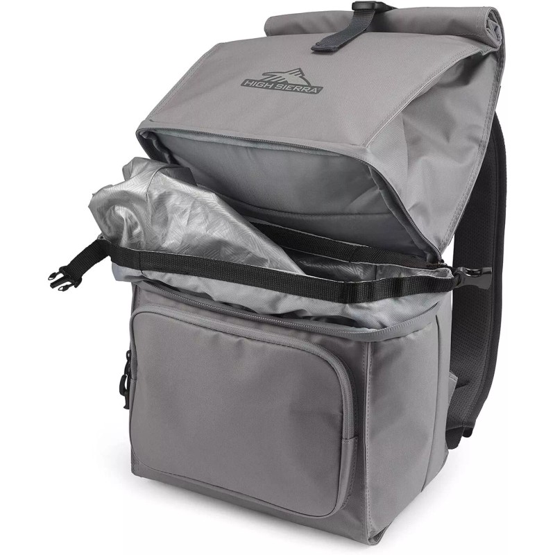 High Sierra Beach N Chill Cooler Backpack - Steel Grey