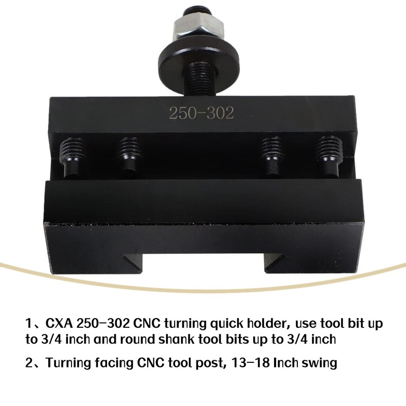 waltyotur CXA 250-302 Turning Tool Holder, Quick Change Turning and