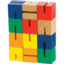 WOOD FIDGET PUZZLE Fine motor skill Sensory toy Travel Special Needs Autism ADHD