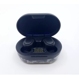 OEM Systems Bluetooth 5.0 True Wireless Headset stereo earbug earbuds earphones headphones  - Black