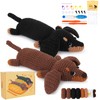Crochet Set for Beginners, Crochet Animal Kit, Complete Dachshund Dog