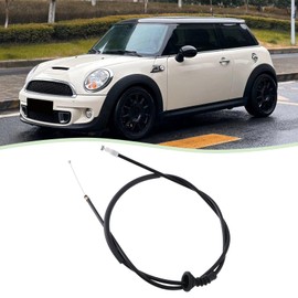 OTOTEC 1PC Hood Release Cable Rear Bonnet Release Wire 51237148865 Compatible with Mini R55 R56 R57 R58 R59 Cooper One JCW