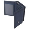 TOPTIE Mens Trifold Wallets with Zipper Coin Pocket, Canvas Billfold