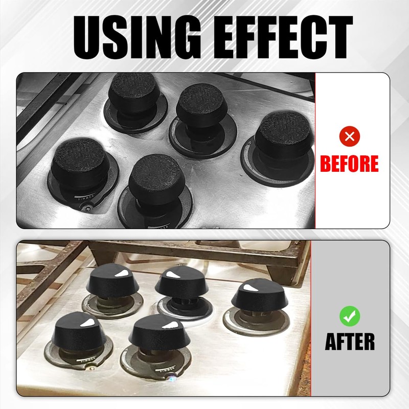 YIBEICO Upgraded Version Stove Knob for Dacor 72731, ABS Stove