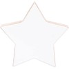 Maturi Star Shaped Ornament 12x12cm, White