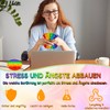 4-Piece Push Pop Bubble Toy Set - Bubble Popet Anti-Stress