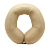 MOGU Bead Cushion, Beige, Neck Pillow, Light Brown (Total Length: