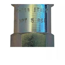 STUCCHI D18-VUZ12 VALVE INLINE CHECK 18 GPM 1/2" NPTF 5 PSI CRACKING PRESSURE