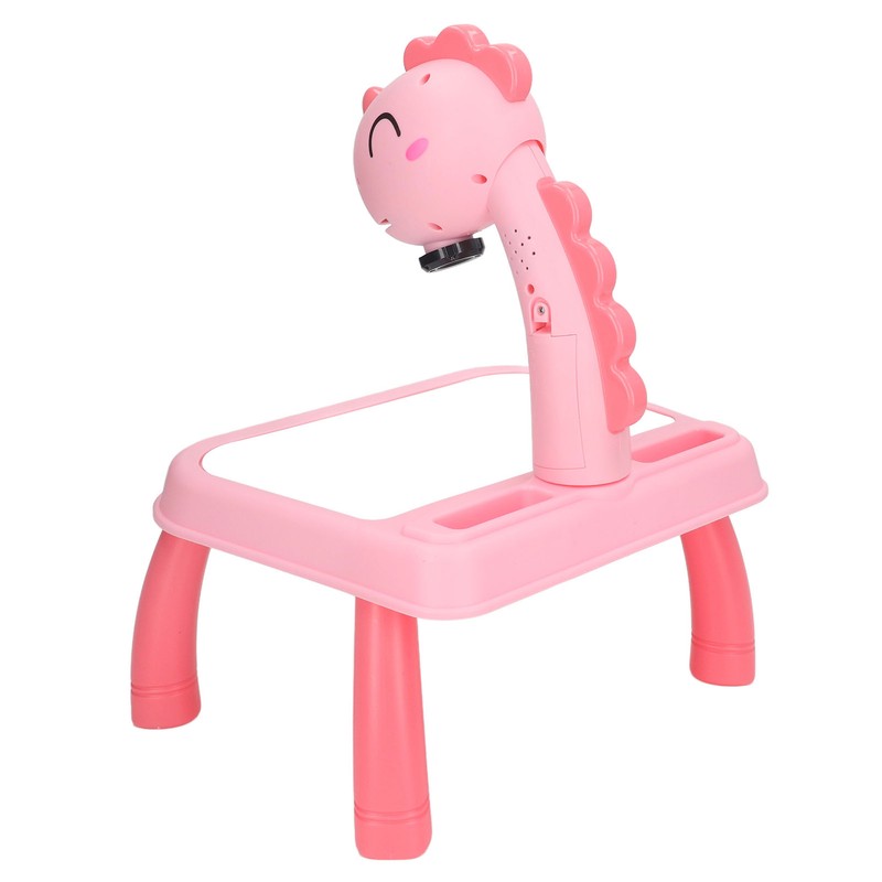 Drawing Projector Table Cute Dinosaur Design Bright Colors Detachable Smart