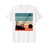 Retro Wrecking Ball Crane Vintage Construction Crane T-Shirt