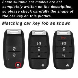 ontto Flip Folding Key Fob Holder Fit for Kia Forte Optima Rio Rondo Sedona Sorento Soul Spectra Sportage Car Accessories Metal and Leather Car Key Skin Anti-Scratched Key Housing Green