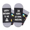 Zmart 38th Birthday Gifts Ideas for Men - Socks for