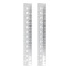 2Pcs U Channel Aluminium 48x12mm Heavy Duty 3 Side Beam