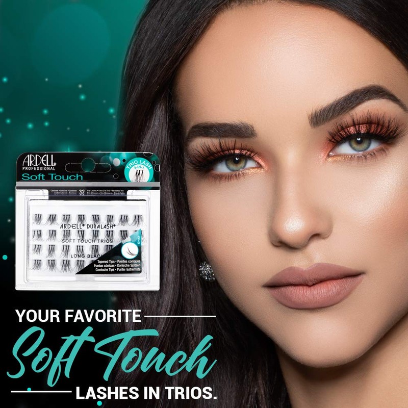 Ardell Individual Lashes False Eyelashes Soft Touch Trios - Long