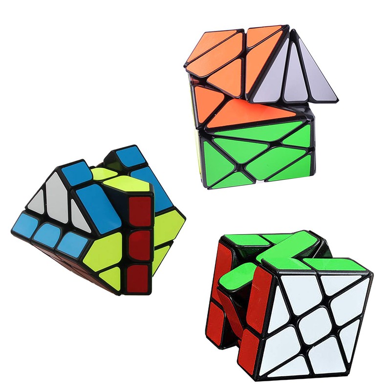Speed Cube Set Ahyuan 3 Pack Magic Speed Puzzle Bundle
