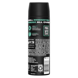 AXE Apollo Deodorant Body Spray For Men, Sage & Cedarwood 48H Odor Protection Aluminum Free Body Spray Deodorant 5.1 oz