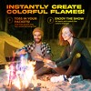Fire Color Changing Packets Fire Pit with Citronella (4 Pack)