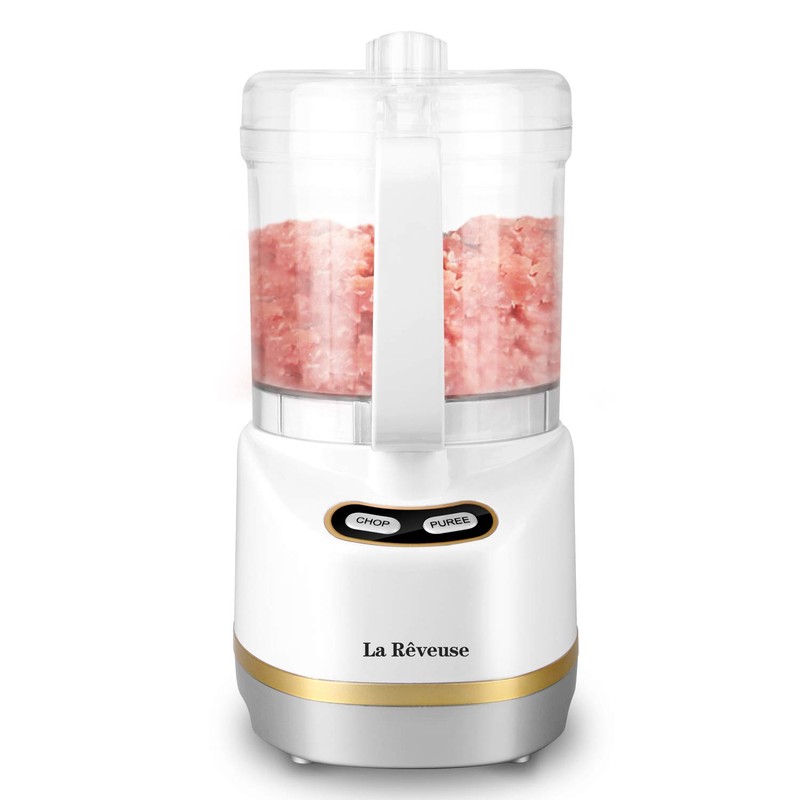 La Reveuse Electric Mini Food Processor Small Chopper 200 Watts