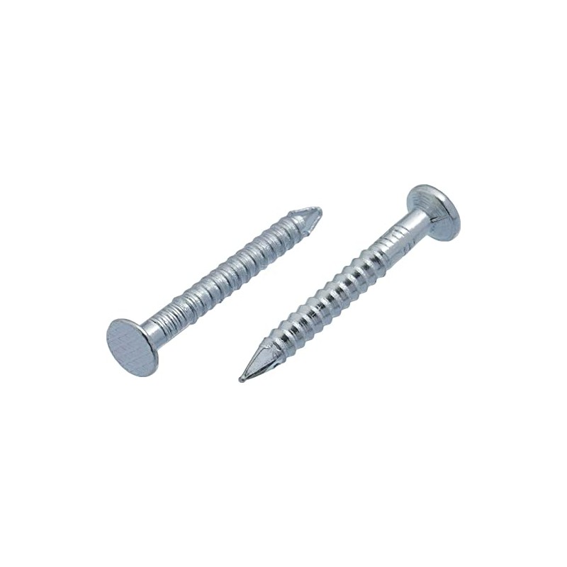 4mm x 70mm Brigt Zinc Steel Anchor Nails Ring Shank