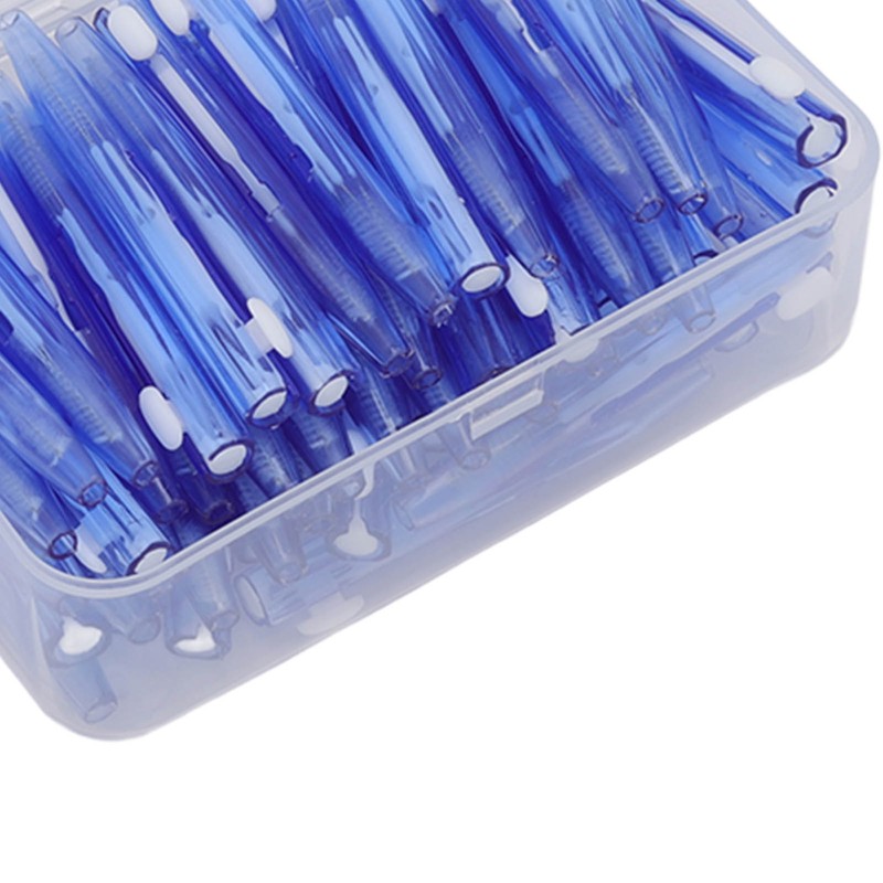 60Pcs Interdental Brush Practical Slim Braces Cleaner with PP Handle