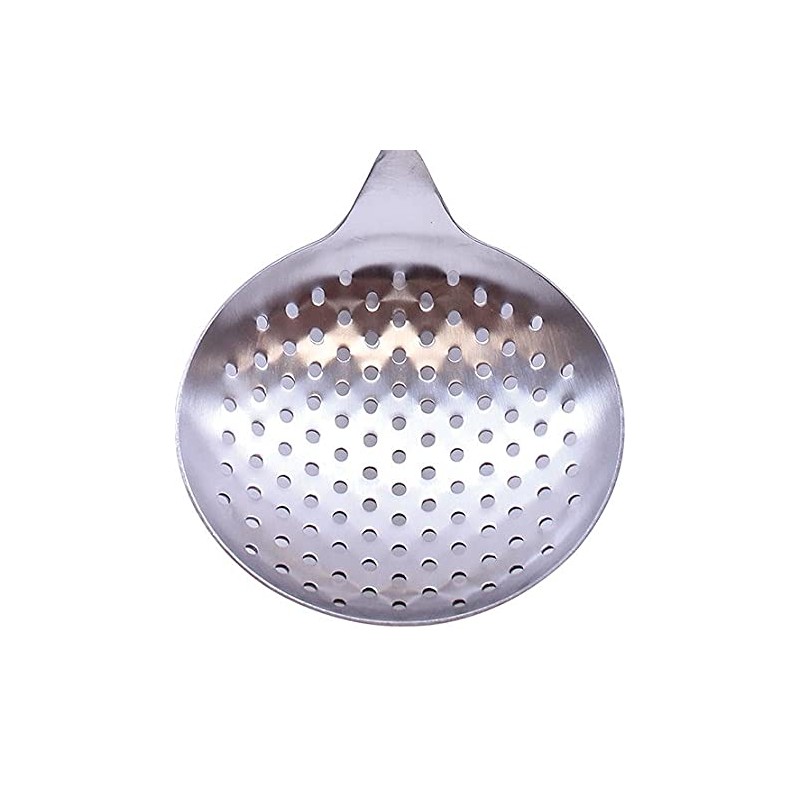 Tablecraft Wok Skimmer with Bamboo Handle, 15", Brown