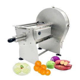 OE Quality 0-0.4” Upgraded Stainless Steel Electric Potato Slicer Fruit Cabbage Shredder - 100w