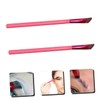 Mikinona Brow Makeup Tool 2pcs Women's Angled Brush for Eyebrow