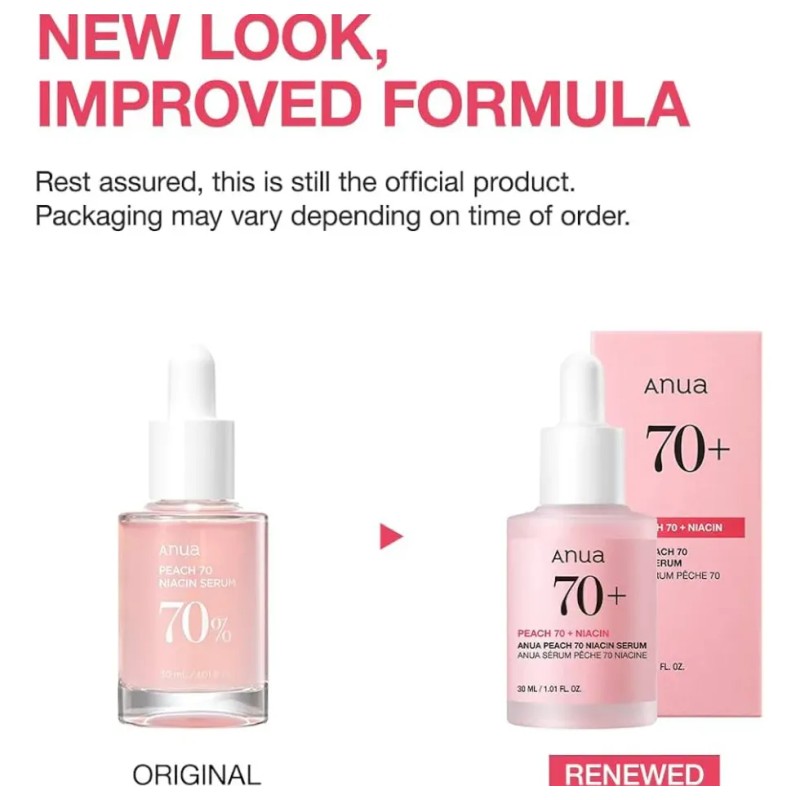 Anua Peach 70 Niacin Serum 30ml