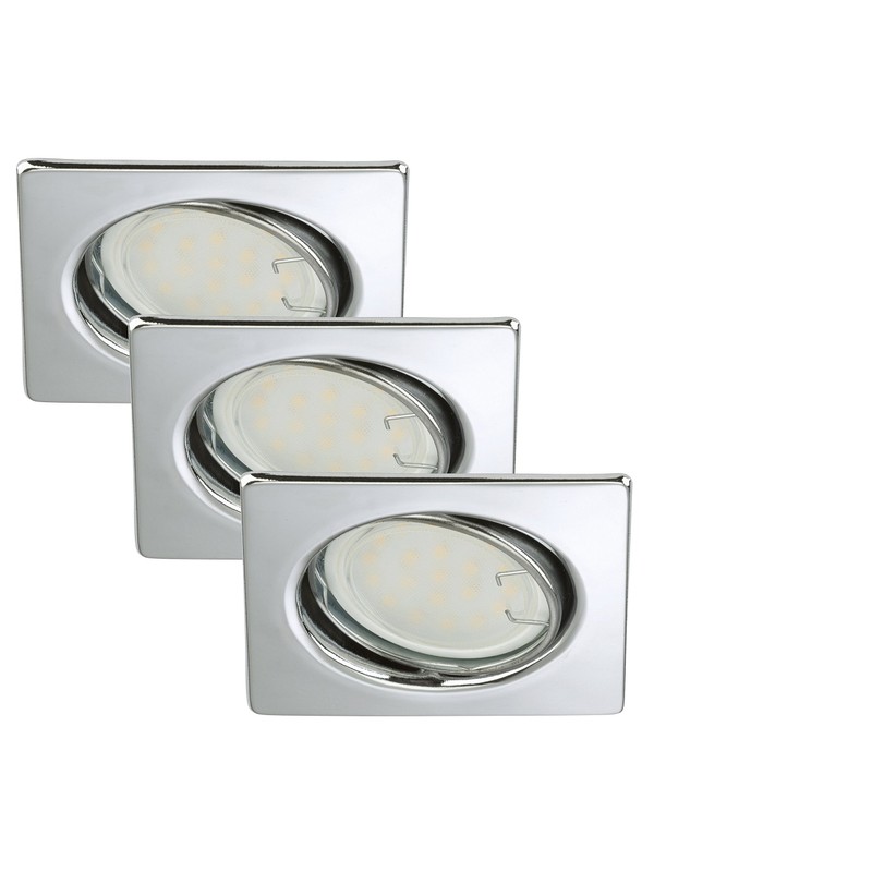 Briloner Leuchten LED Ebauleuchte 3 x 3 W / 270