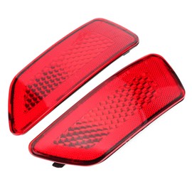 Cocoarm Heck Stoßfängerreflektor für Journey Rückschleuderreflektor Kompatibel mit 2011-2018 Journey AVP/Crossroad/GT/Base/Limited/North Enhanced Safety Stylish ABS Design OEM (Rot)