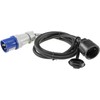 CEE Cable Adapter 1.5 m Plug to Earthing Contact Coupling