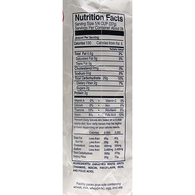 Moss Water Ground White Corn Grits 2 Lbs