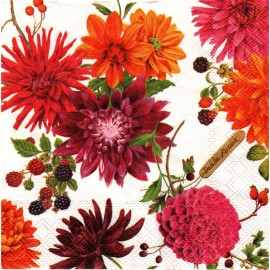 (2) Two Paper Lunch Napkins for Decoupage/Mixe