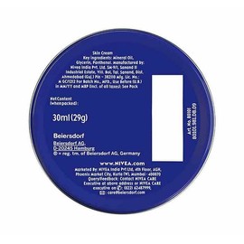 NIVEA 30 mL / 1.0 oz NIVEA CREAM Original Skin Hand CREME moisturizer Metal Tin German