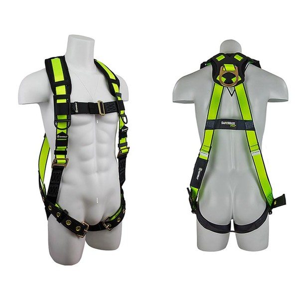 Safewaze FS185-SAFELINK-2X SafeLink Full Body Harness: 1D, MB Chest, TB