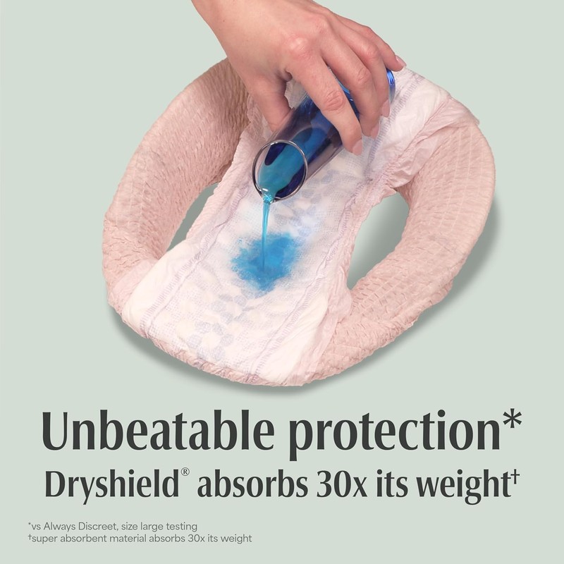 Depend Fresh Protection Adult Diapers, Incontinence & Postpartum Bladder Leak