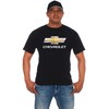JH DESIGN GROUP Men's Chevy Bow Tie Black Crew Neck