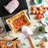 KitchenAid Gingham Mini Oven Mitt 2-Pack Set, Dried Rose, 5.5"x8"