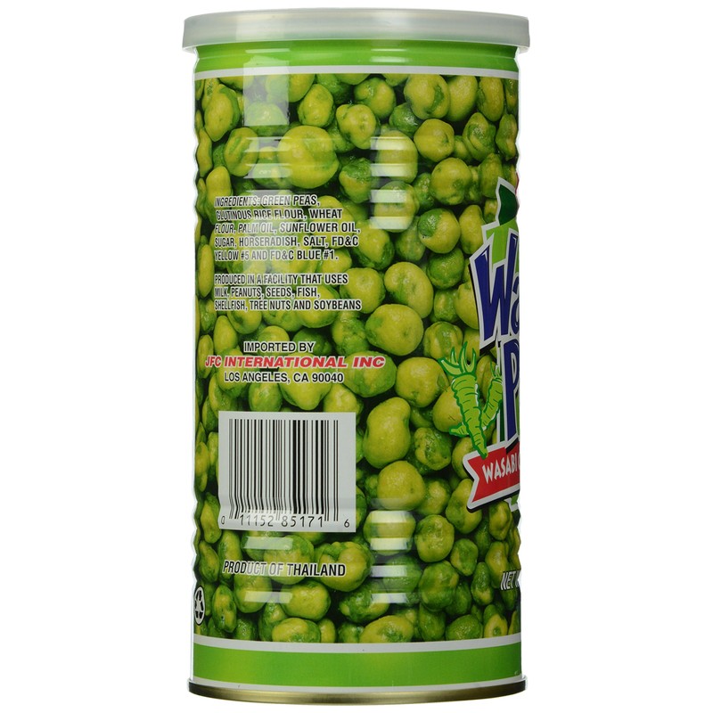 Hapi Hot Wasabi Peas, 9.9 Ounce